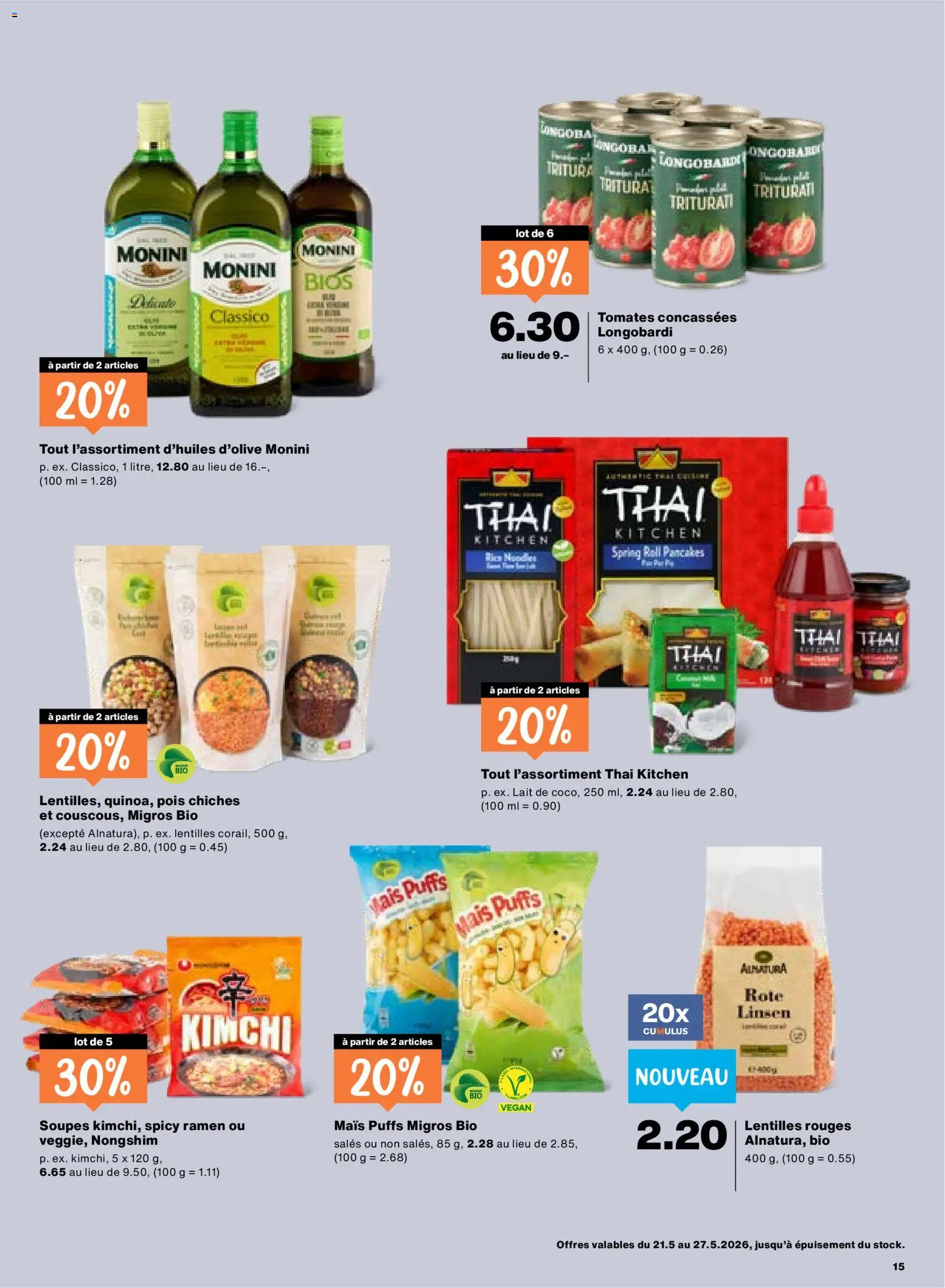 Migros aktionen FR – gültig ab 21.05.2026 | Seite: 15 | Produkte: Harddisk