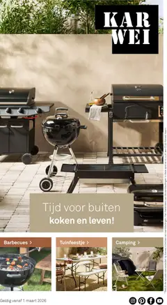 KARWEI folder - Tuin special - barbecue - Voorbeeld van een folder van KARWEI, geldig van 01-02-2026