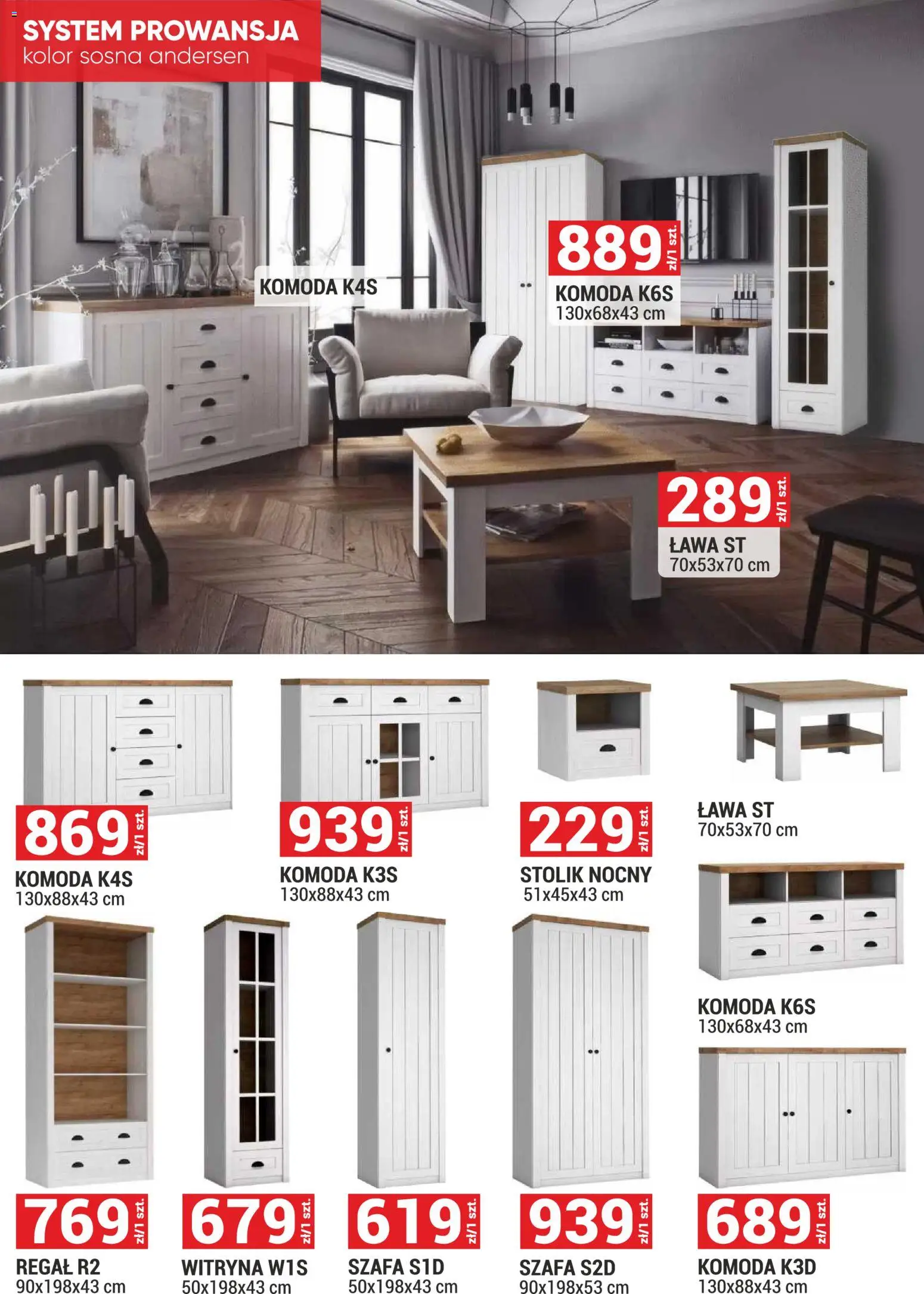 Merkury Market gazetka - Meble, Wypoczynki, Materace od 01.09.2026 | Strona: 20 | Produkty: Szafa, Komoda, Stolik nocny, Regał