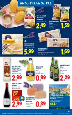 Lidl - Flugblatt ab 21.05.2026 gültig | Seite: 17 | Produkte: Chips, Butter, Orangen