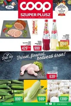 COOP - Szuper Plusz / Tisza - amely érvényes a következő dátumtól: 14.05.2026