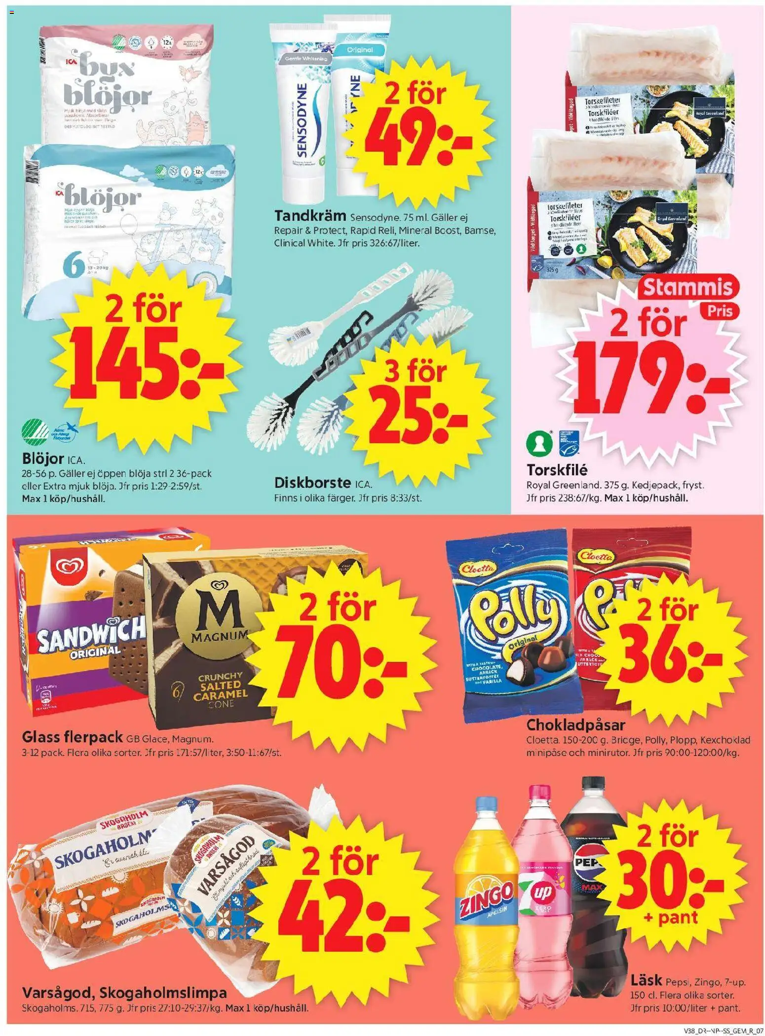 ICA Supermarket reklamblad aktuell från 14/09/2026 | Sida: 9