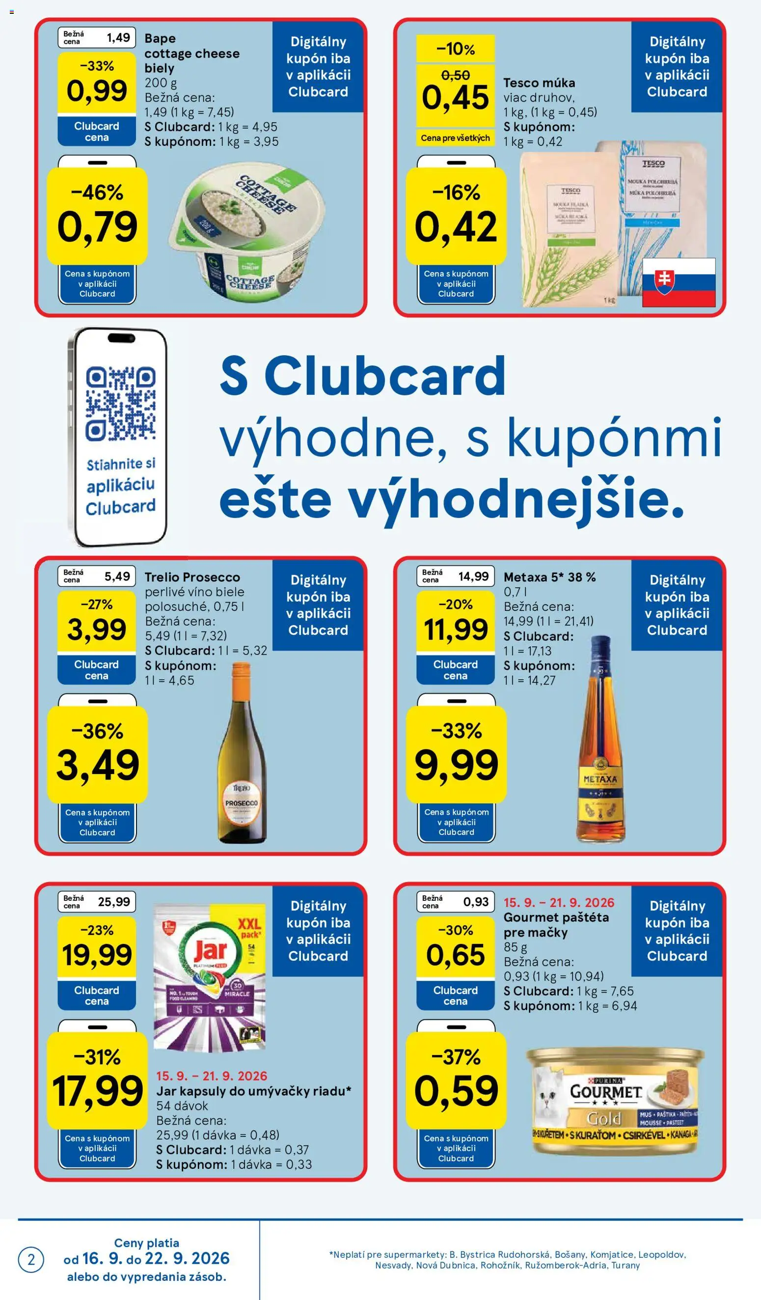 Nové Tesco akcie – leták je platný od 16.09.2026 | Strana: 2