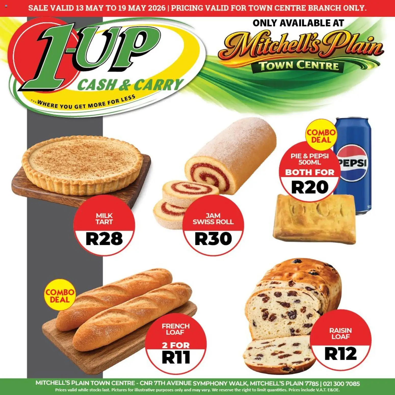 New 1UP Cash & Carry catalogue – valid from 13.05.2026 | Page: 7 | Products: Milk