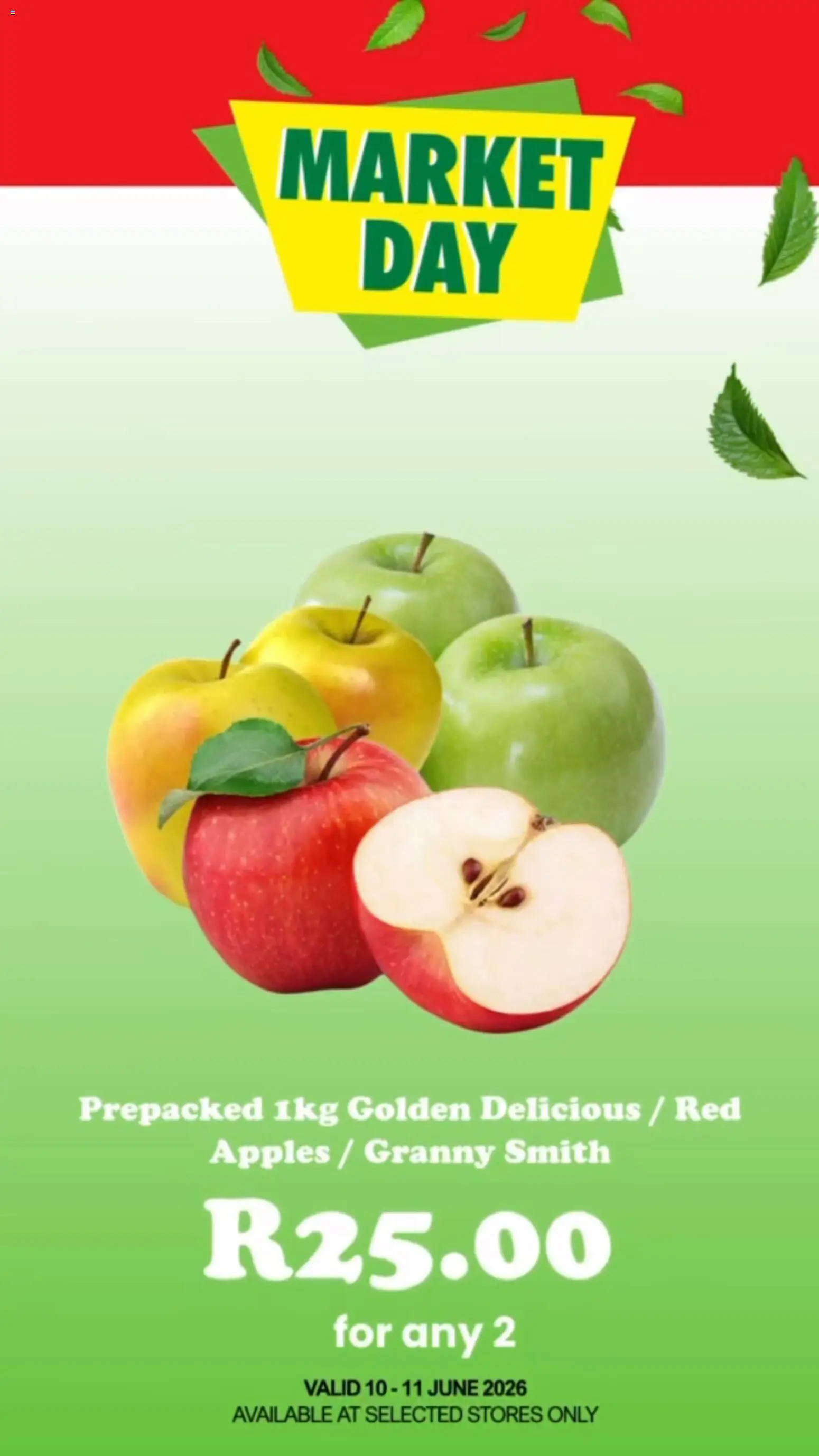 New Check Save catalogue – valid from 10.06.2026 | Page: 9 | Products: Apples