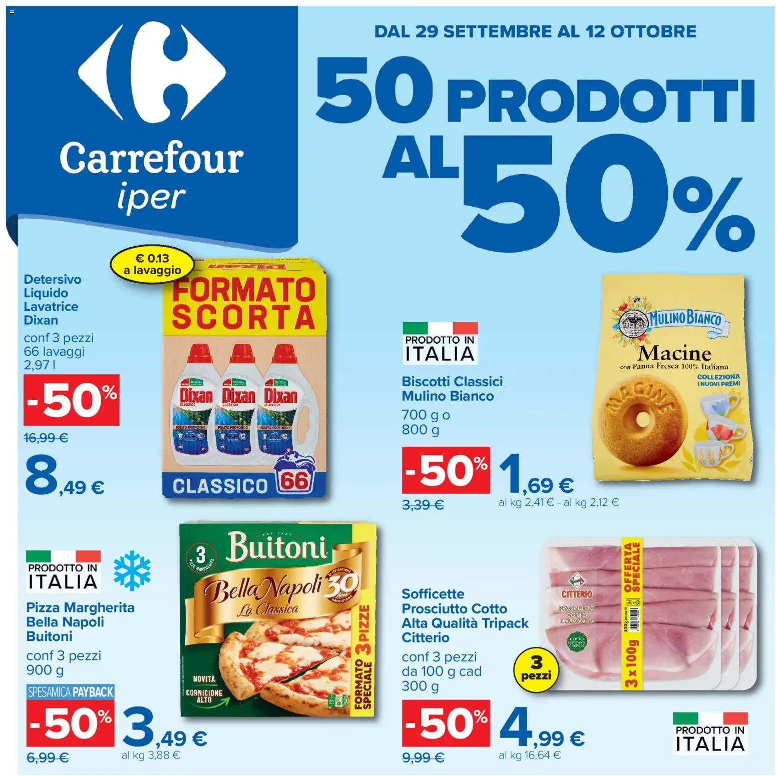 Volantino Carrefour del 29/09/2026 | Pagina: 1