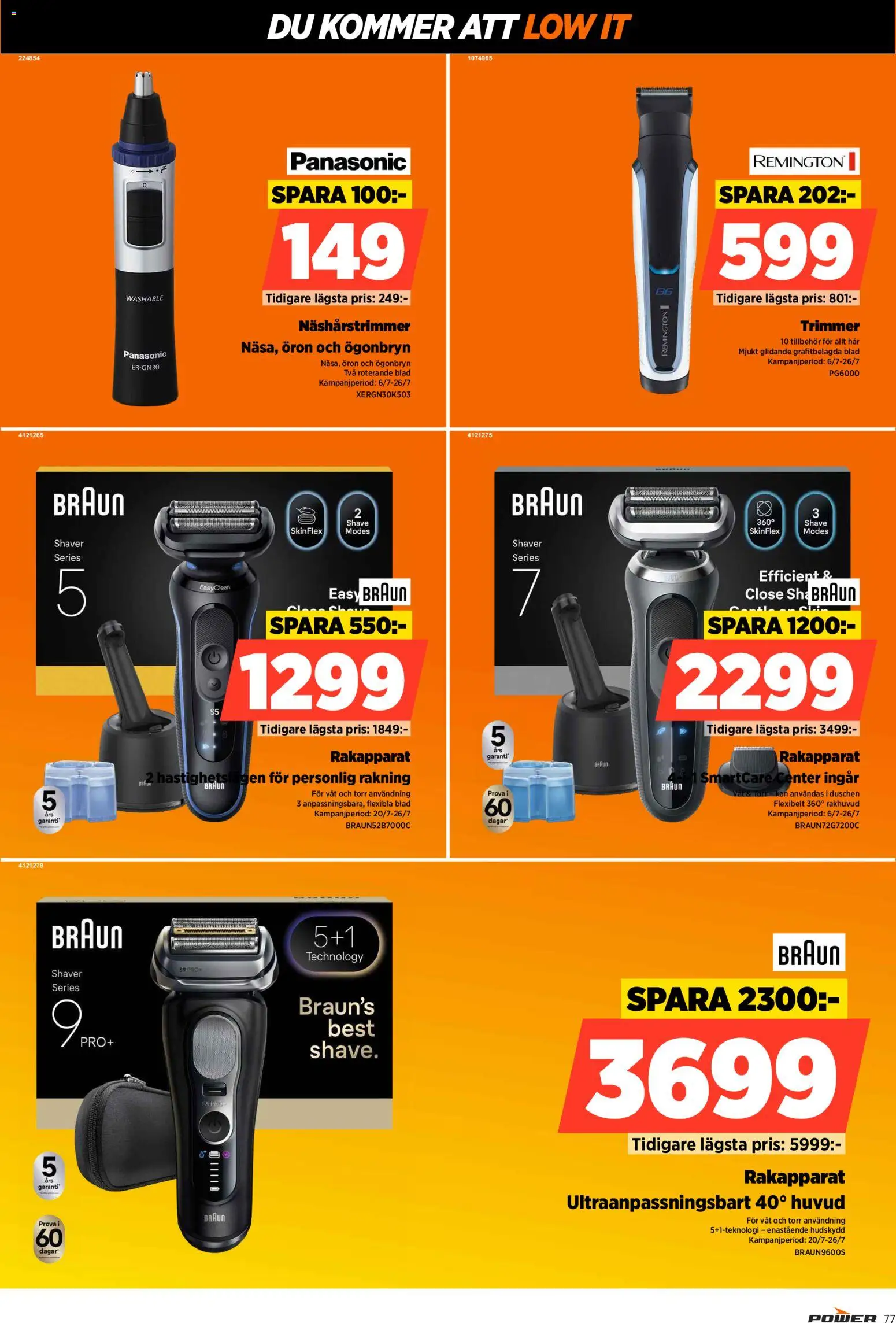 Power reklamblad aktuell från 20/07/2026 | Sida: 77