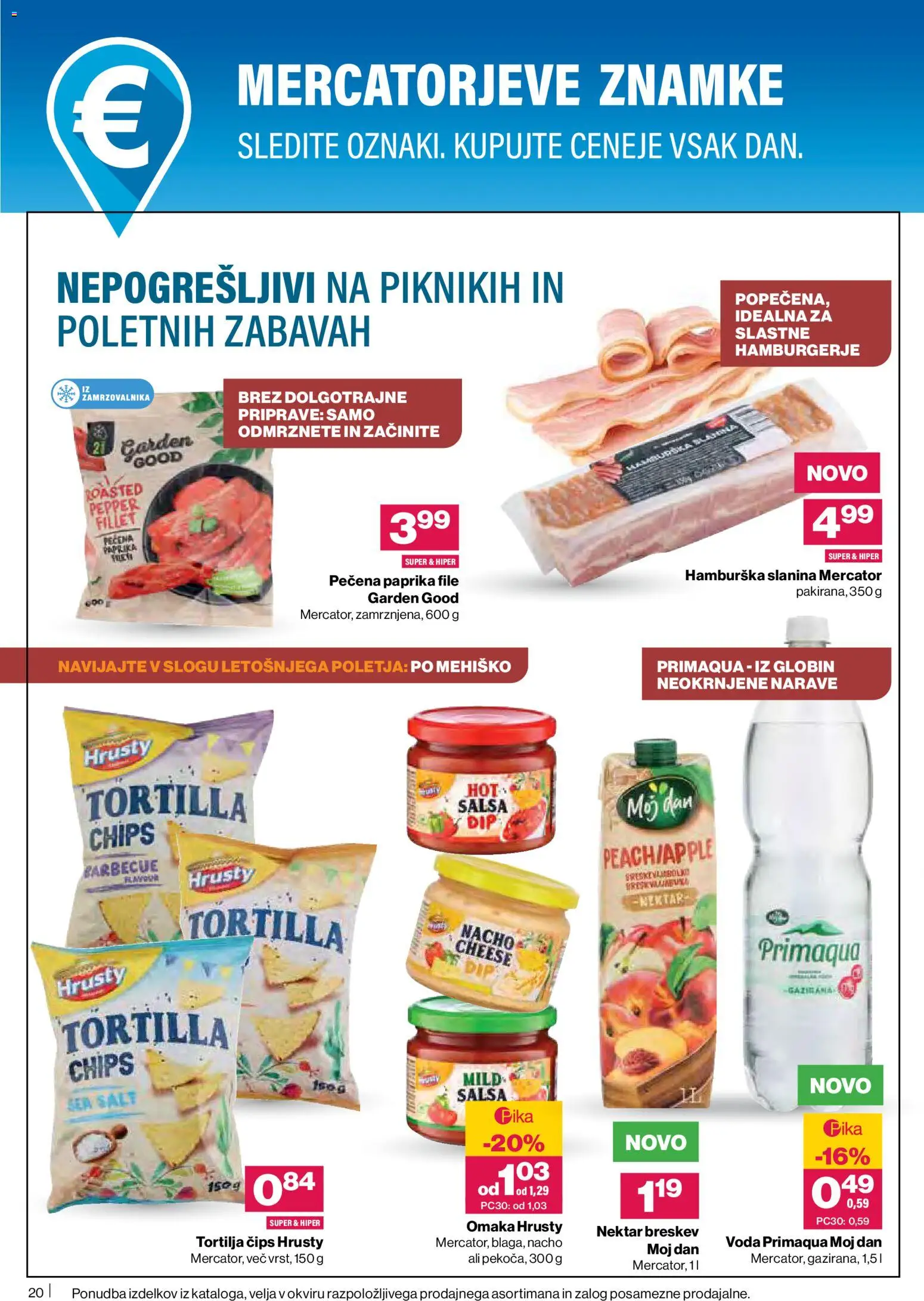 Novi Mercator katalog ponudbe – veljaven od 02.07.2026 | Stran: 20