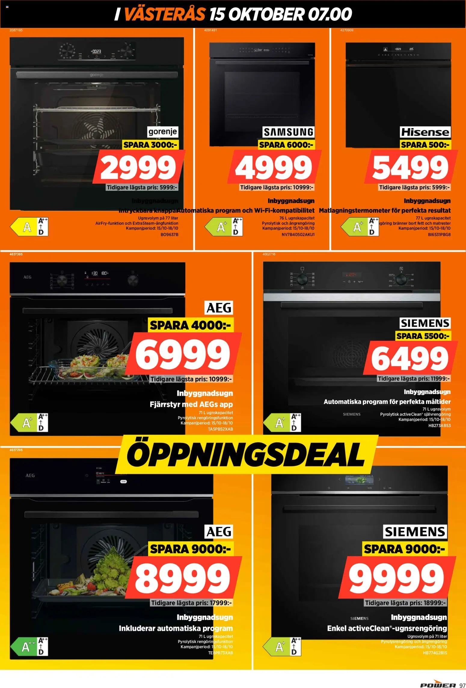 Power reklamblad aktuell från 15/10/2026 | Sida: 97