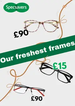 Preview of Specsavers - Offers valid from 10.04.2026