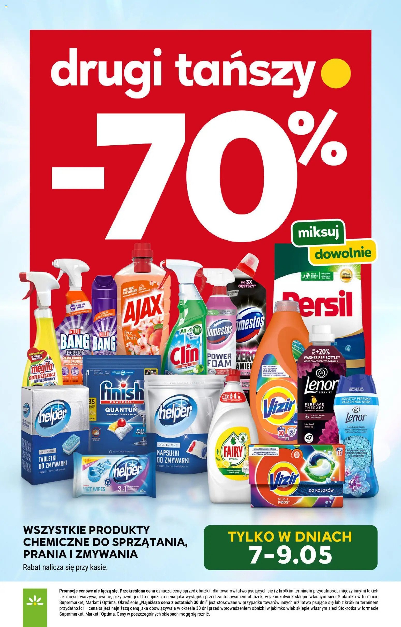 Stokrotka gazetka - Market od 07.05.2026 | Strona: 2 | Produkty: Cytryna, Stokrotka, Domestos, Finish