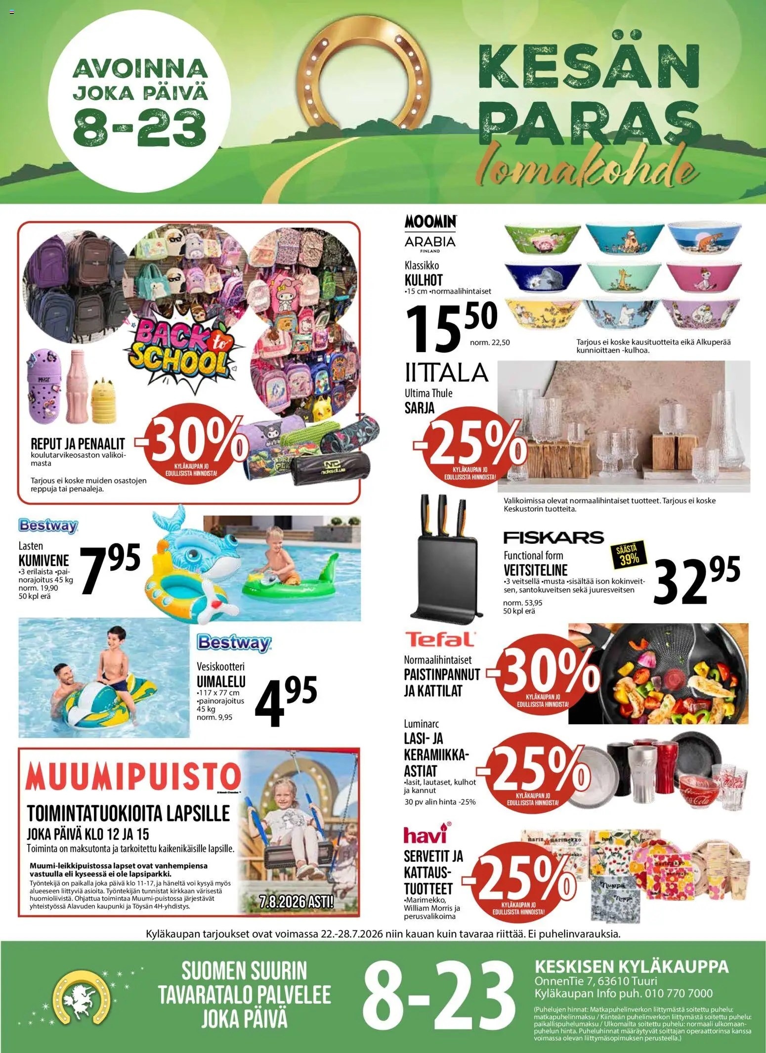 Tuuri tarjoukset 22/07/2026 alkaen catalogue cover