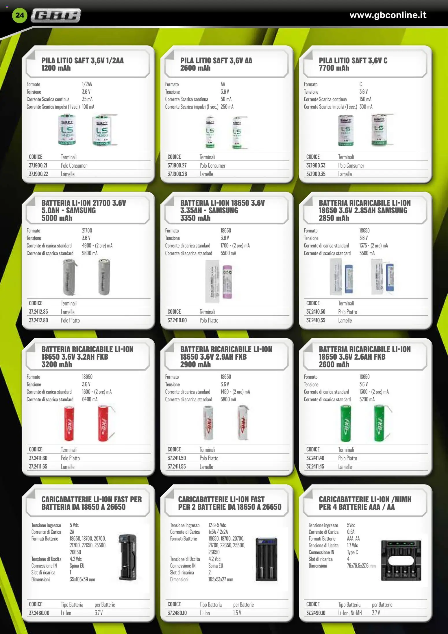 Volantino GBC del 17.06.2026 | Pagina: 24 | Prodotti: Polo, Batterie, Caricabatterie, Samsung