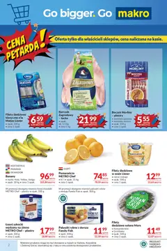 Pogląd oferty "Makro gazetka" - ważna od 12.05.2026 | Strona: 2 | Produkty: Kurczak, Śledź, Łosoś, Pomarańcze