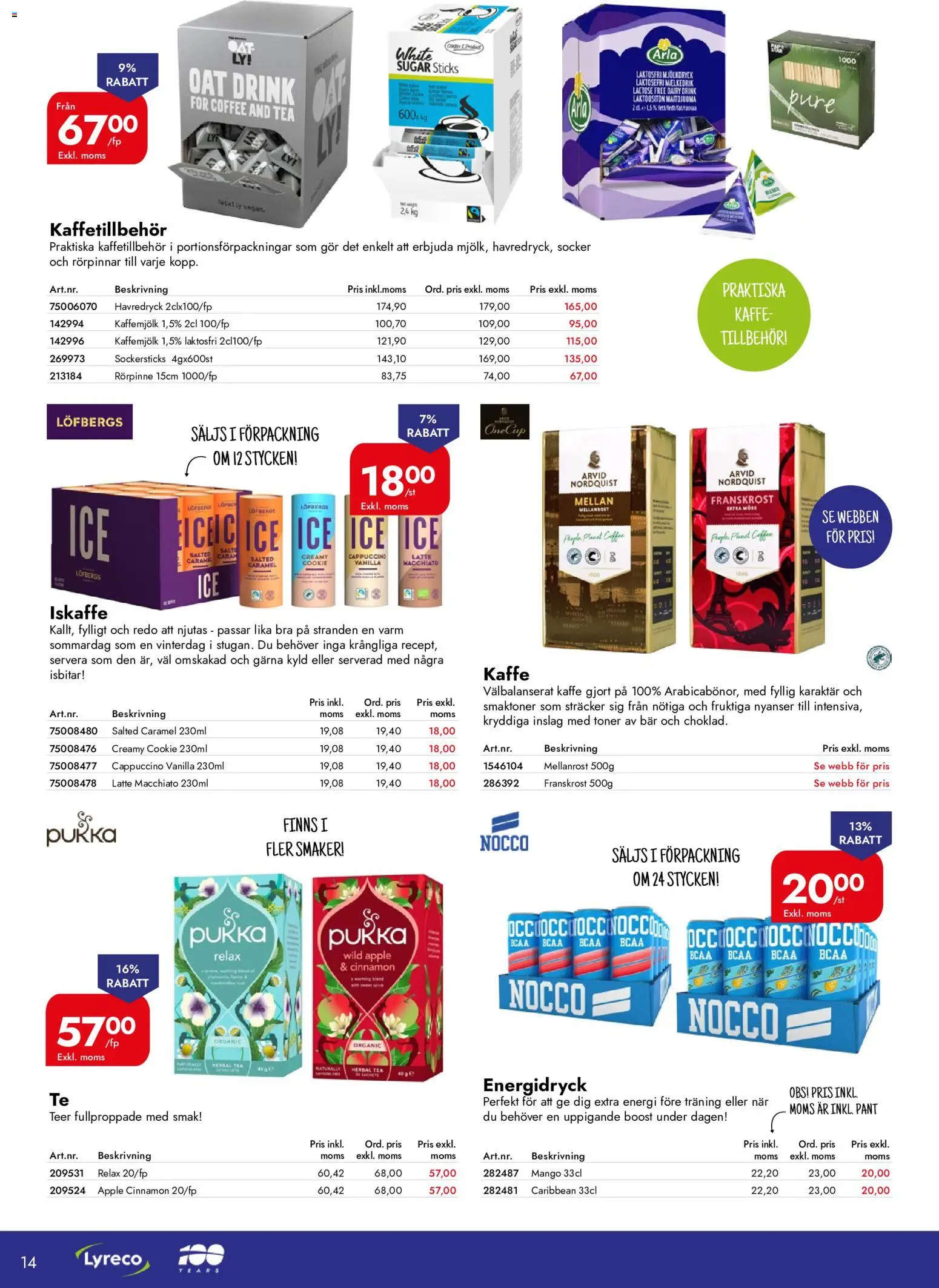 Lyreco reklamblad aktuell från 21/09/2026 | Sida: 14