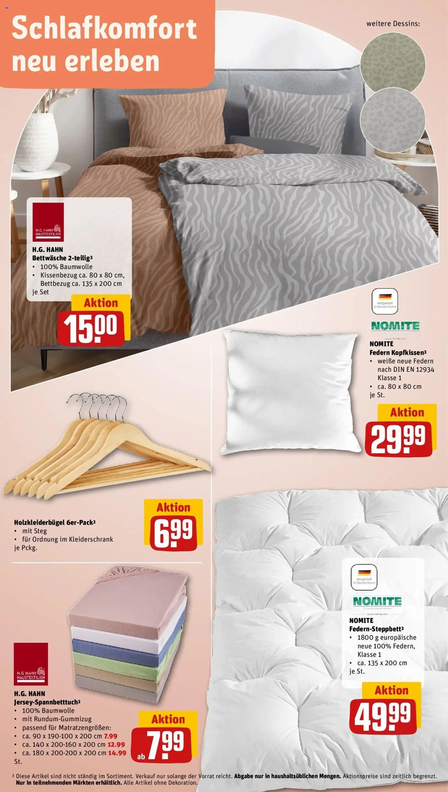 REWE Prospekt ab 28.09.2026 zum Blättern » Angebote | Seite: 44 | Produkte: Kleiderschrank, Bettwäsche