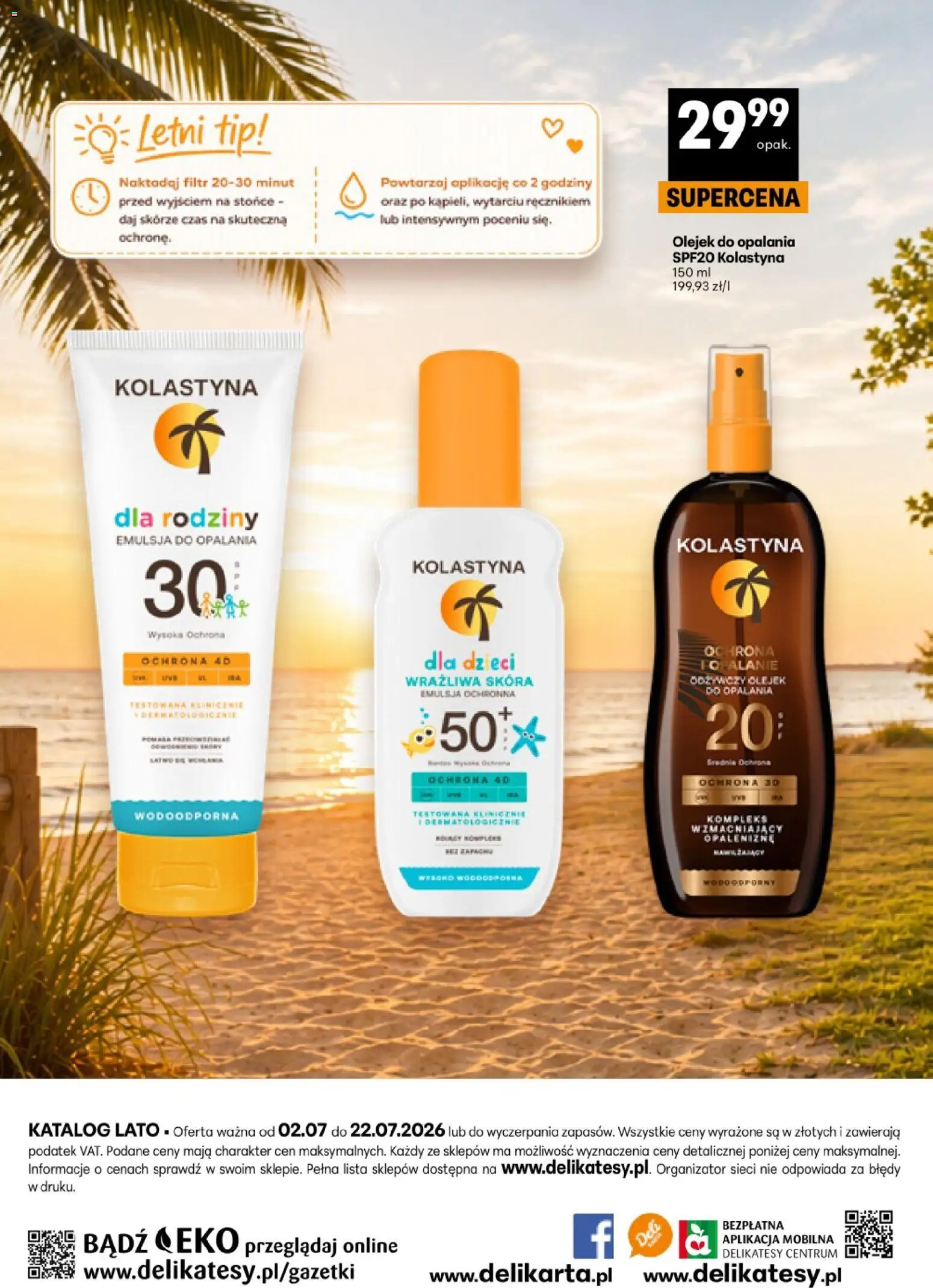Delikatesy Centrum gazetka - Lato od 02.07.2026 | Strona: 12 | Produkty: Delikatesy