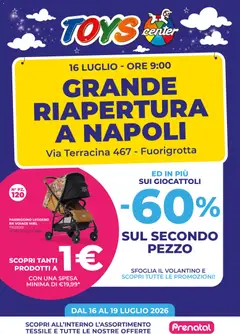 Anteprima del volantino Toys Center volantino Fuorigrotta valido a partire dal 16/07/2026