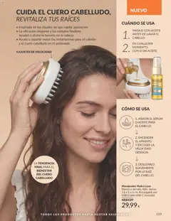 Vista previa Catálogo AVON campaña 8 válido desde el 01/08/2026 | Página: 133 | Productos: Sérum, Aceite, Cable, USB