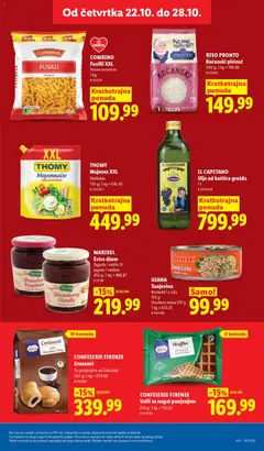 THOMY Majonez XXL, Delikates 730 g; 1 kg = 616.43 - pregled Lidl kataloga - važi od 22.10.2026 | Strana: 31