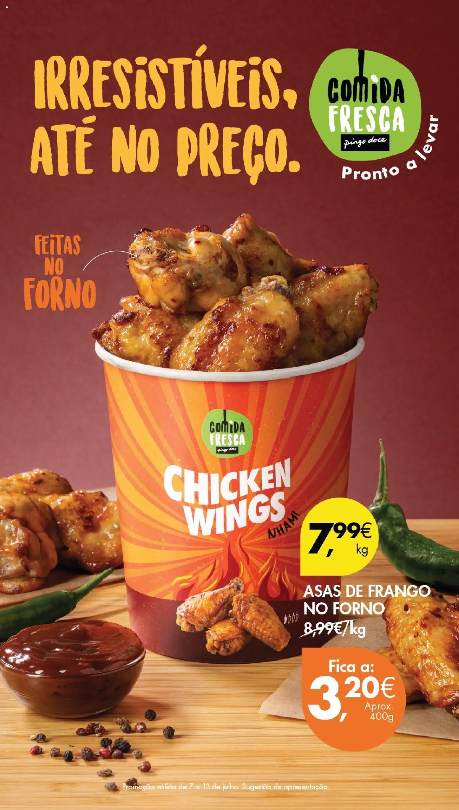 Pingo Doce Poupe este Fim de Semana │ válido de 10/07/2026 | Página: 9 | Produtos: Asas de frango, Forno, Frango