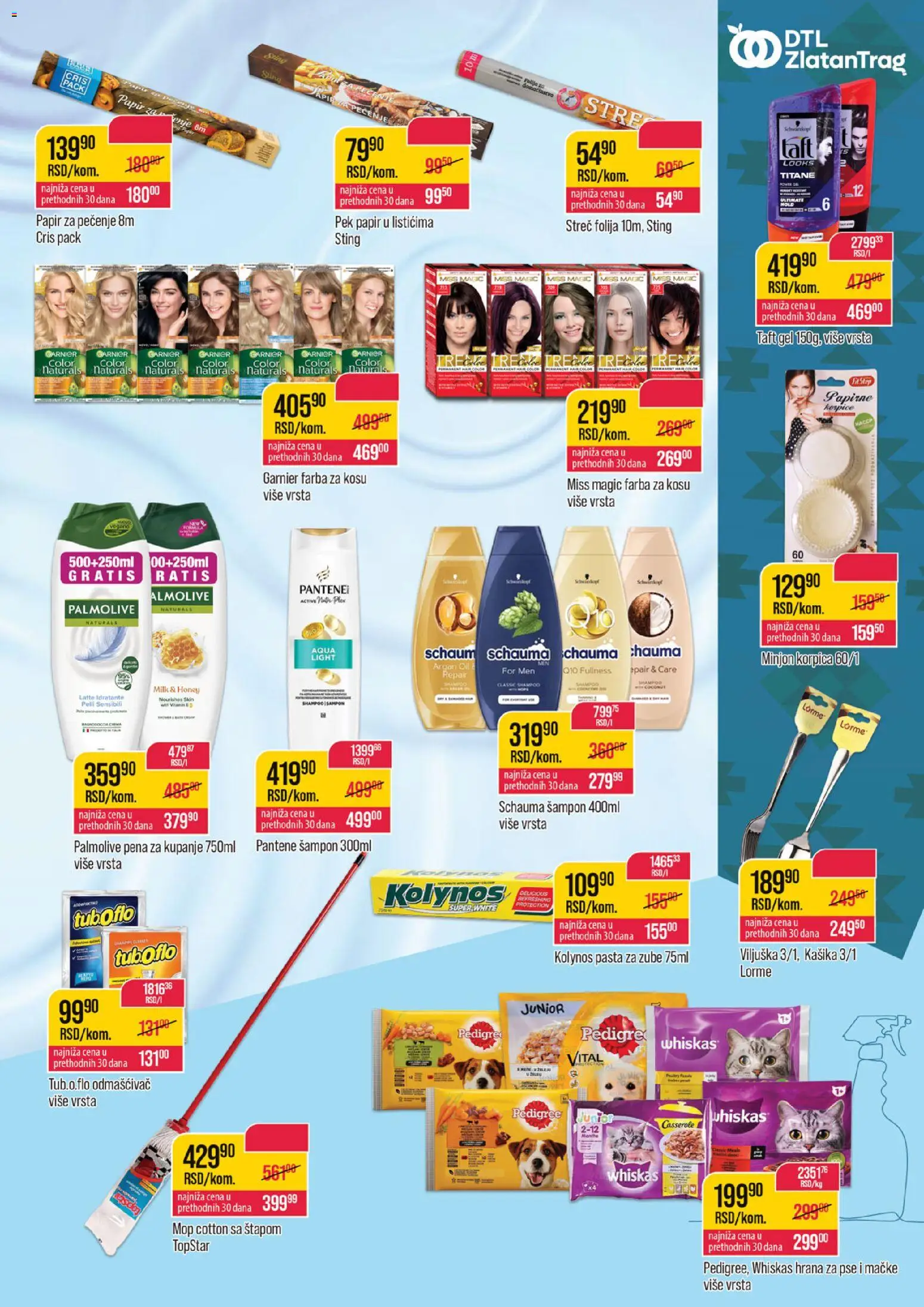 Zlatan Trag katalog - važi od 09.09.2026 | Strana: 11 | Proizvode: Pedigree, Garnier, Pantene, Pasta