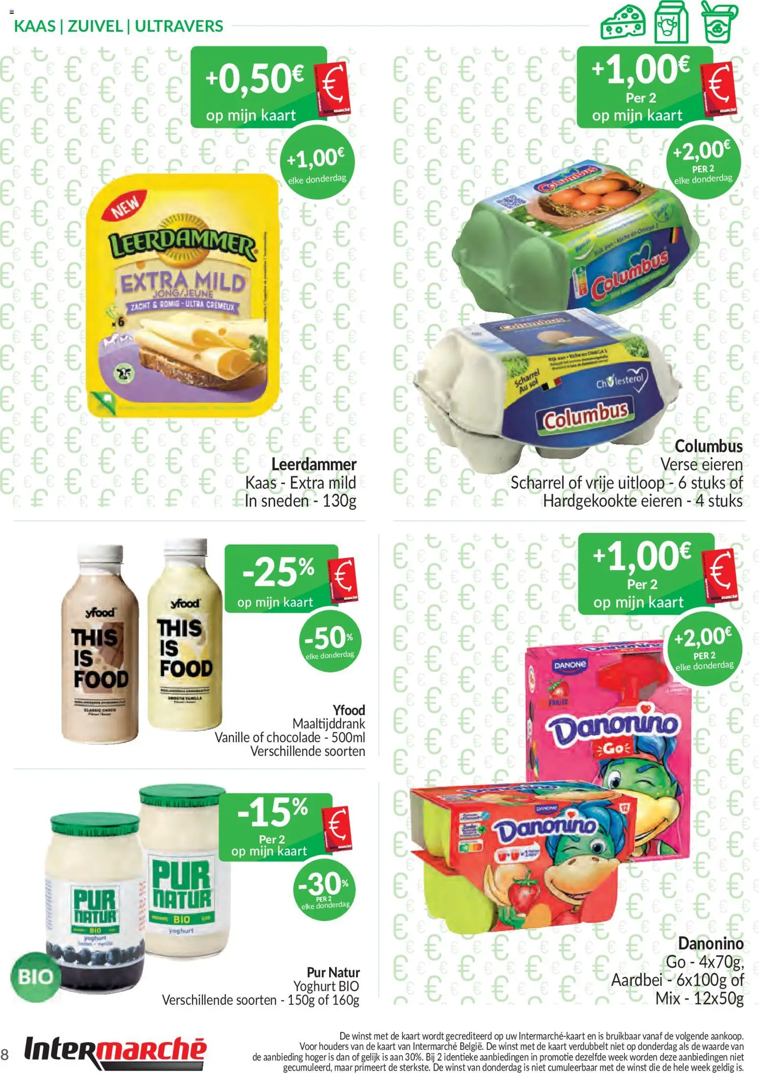 {H1} | Pagina: 8 | Producten: Kaas, Yoghurt, Eieren, Chocolade