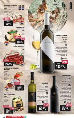Interspar Vino Katalog - Pregled kataloga iz trgovine Interspar, vrijedi od 16.09.2026 | Stranica: 20