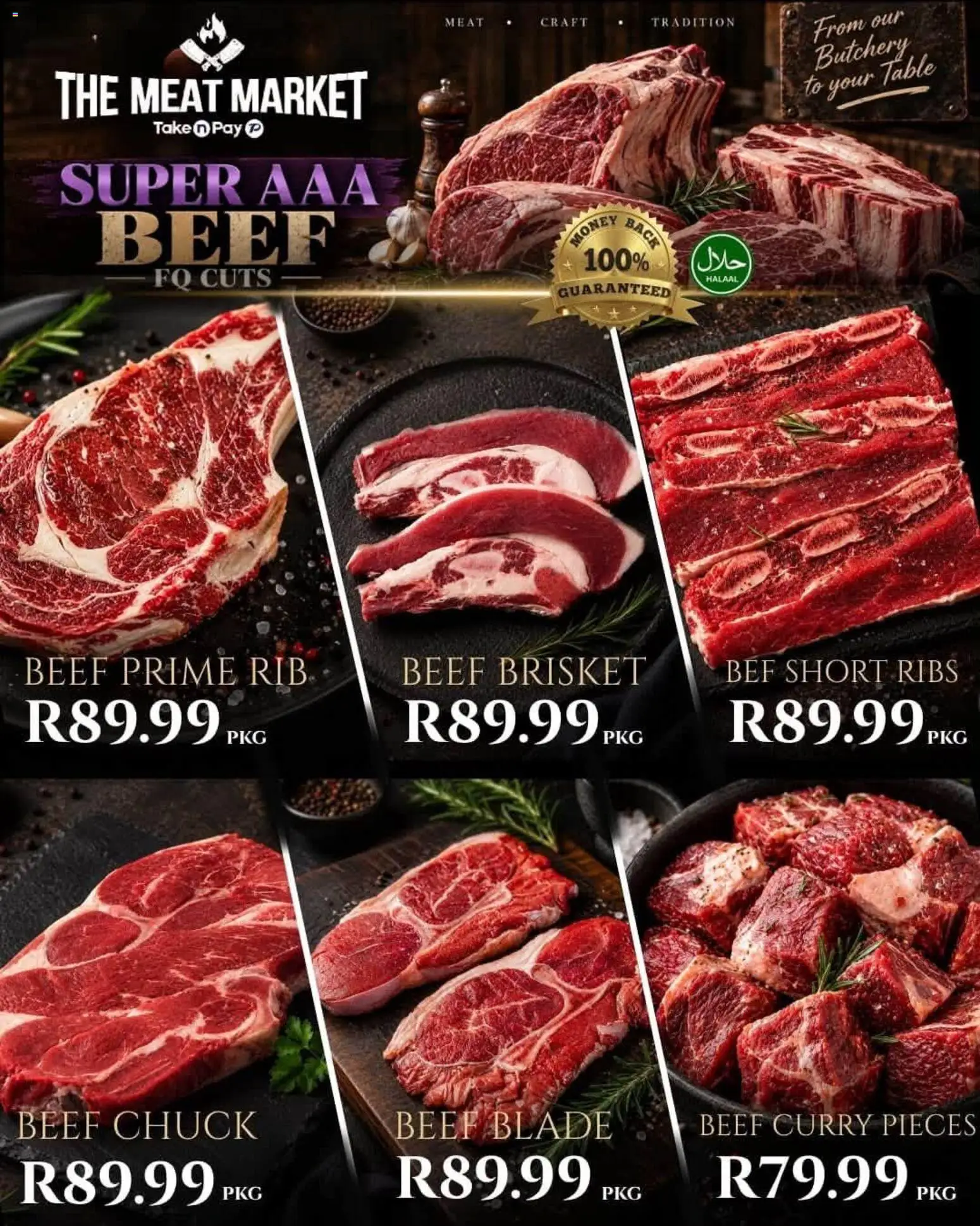 New Take n Pay catalogue – valid from 11/09/2026 | Page: 28 | Products: Table, Ribs, Beef