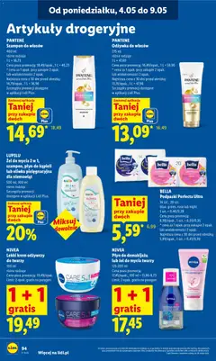 Pogląd oferty "NIVEA Lekki krem odżywczy do twarzy, 100 ml, różne rodzaje" - ważna od 07.05.2026 | Strona: 98