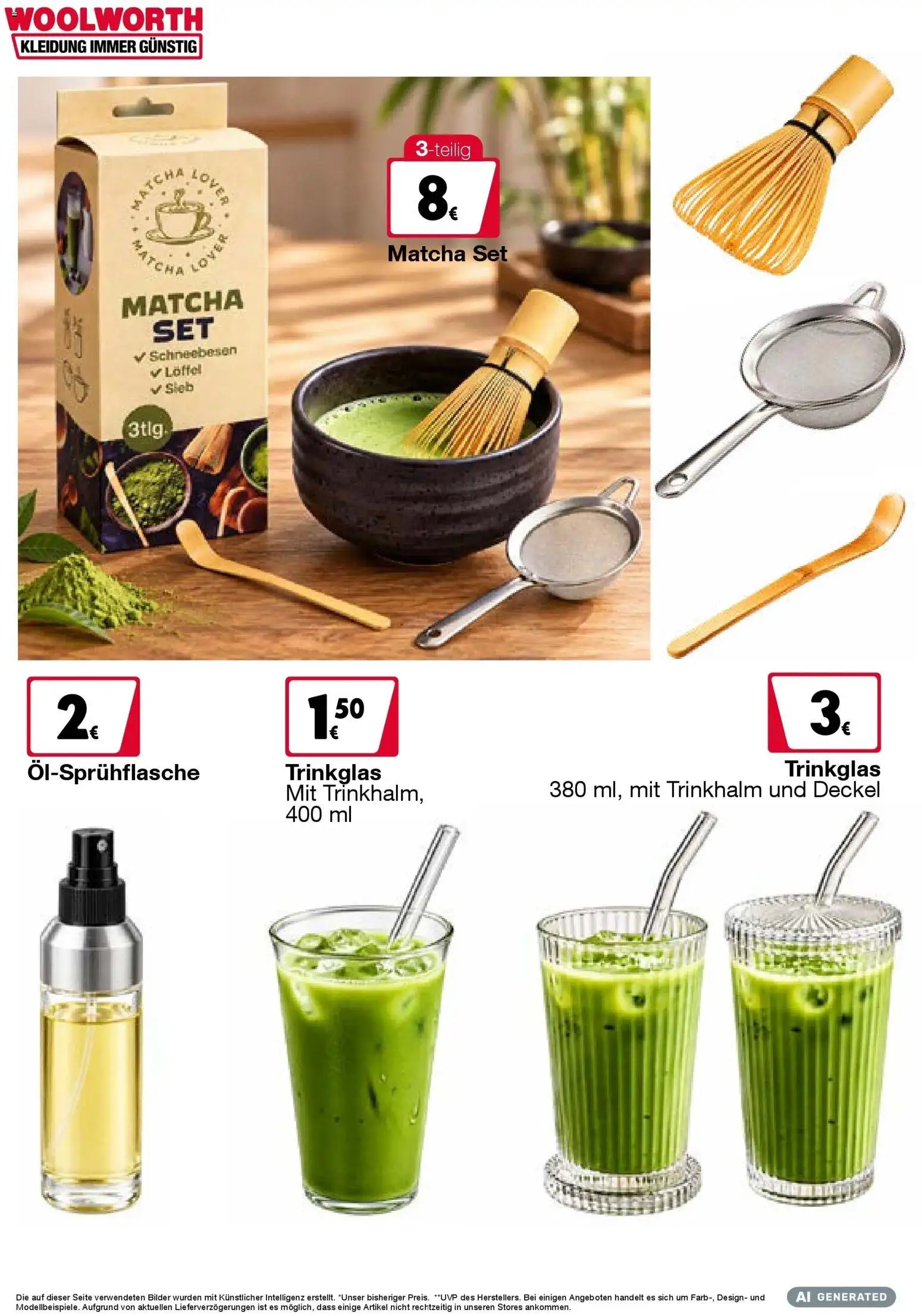 Woolworth Flugblatt gültig ab 25.09.2026 | Seite: 31 | Produkte: Matcha