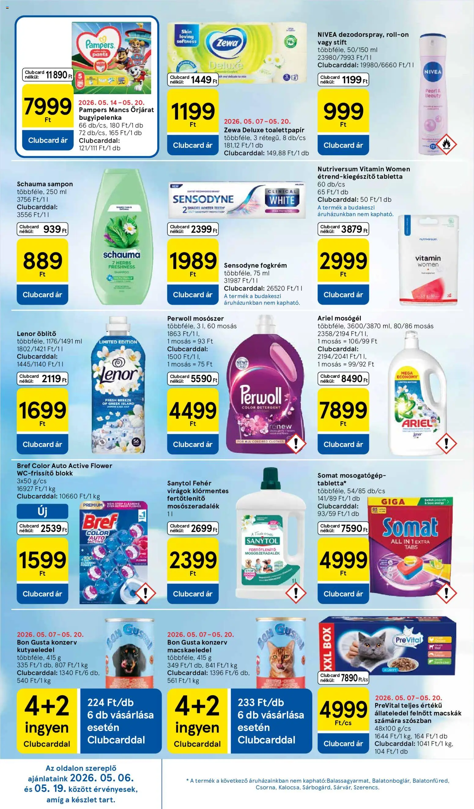 Tesco akciós ujság - amely érvényes a következő dátumtól: 14.05.2026 | Oldal: 8