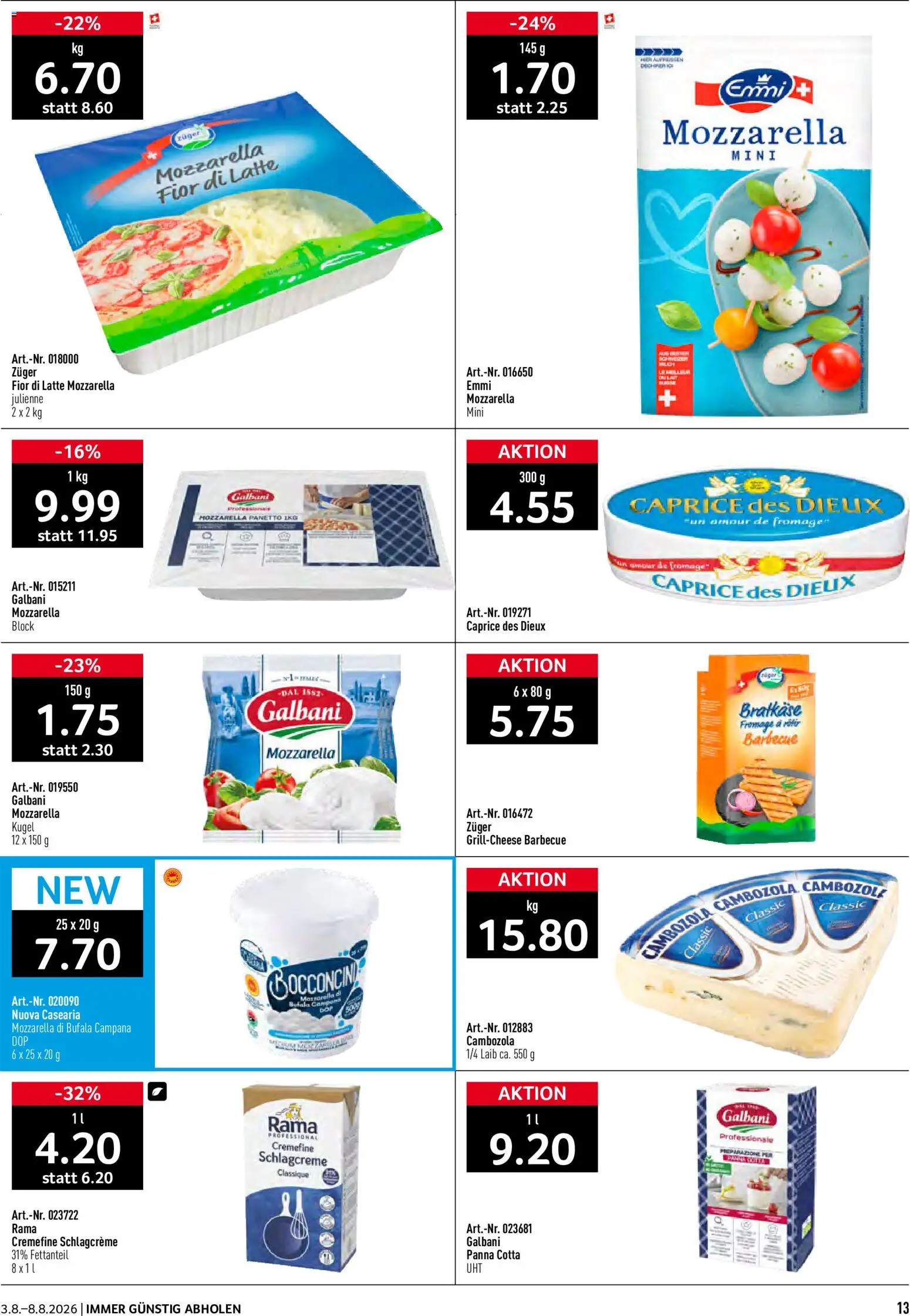 Prodega aktionen – gültig ab 03.08.2026 | Seite: 13