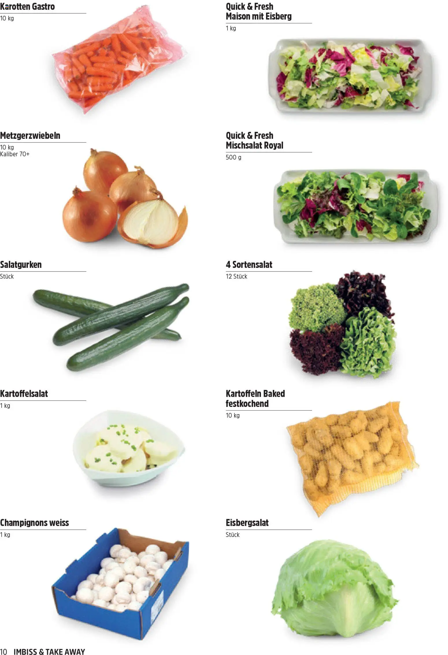 TopCC aktionen Imbiss & Take Away – gültig ab 31.03.2026 | Seite: 10 | Produkte: Champignons, Kartoffeln