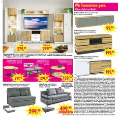 SB Möbel Boss Prospekt ab 12.09.2026 gültig | Seite: 7 | Produkte: Schlafsofa, Couchtisch, Küche, Wasser