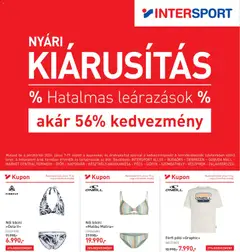 Intersport akciós újság - amely érvényes a következő dátumtól: 2026.07.07.