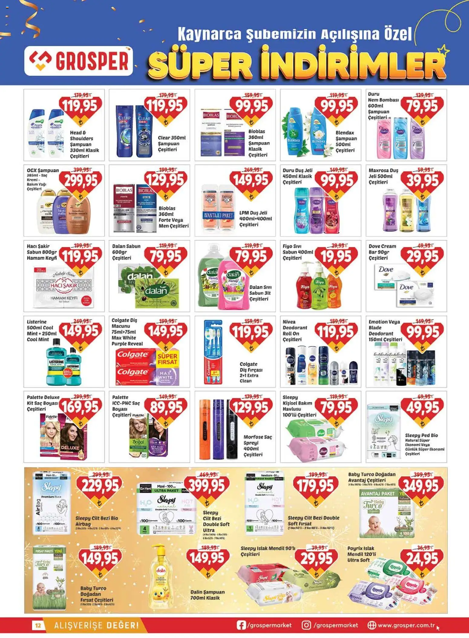 Grosper Katalog - 04.06.2026 tarihinden itibaren geçerlidir | Sayfa: 12