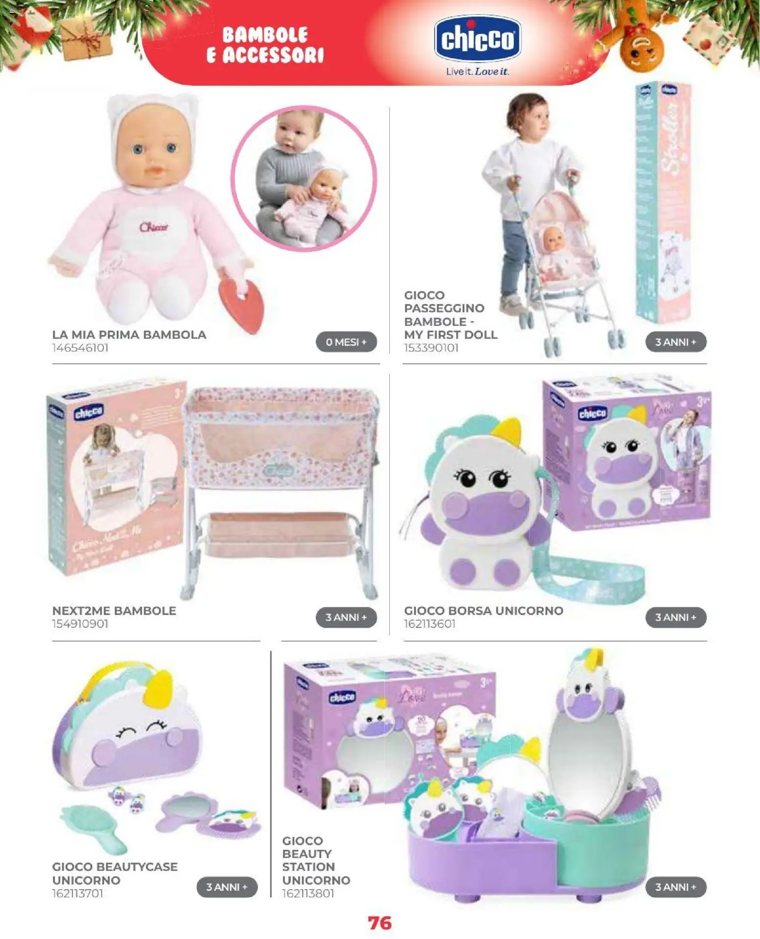 Volantino Toys Center del 16/10/2026 | Pagina: 78 | Prodotti: Passeggino, Gioco, Borsa, Bambola