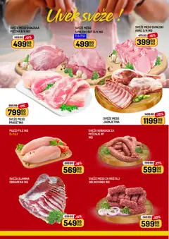 Aman katalog Dobar komšija - pregled Aman kataloga - važi od 24.04.2026 | Strana: 2 | Proizvode: Pileći file, Pile, Slanina, Roštilj