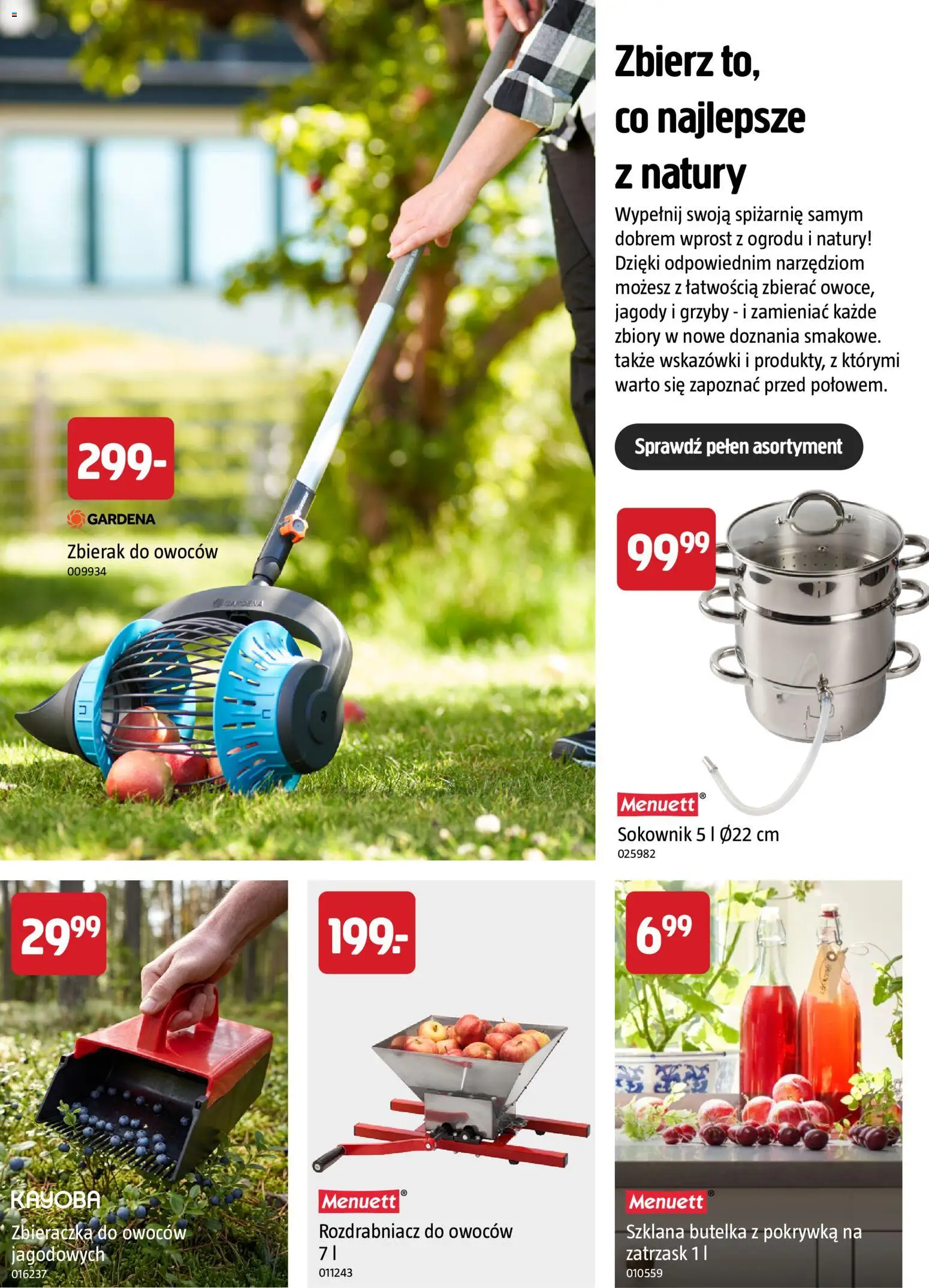 Jula gazetka - Rozpocznij jesienne majsterkowanie od 10.09.2026 | Strona: 15 | Produkty: Jagody, Grzyby, Sokownik