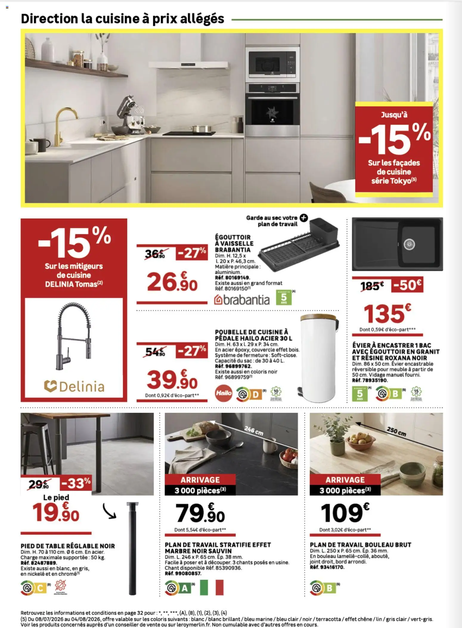 {H1} | Page: 18 | Produits: Meuble, Poubelle, Sac, Table