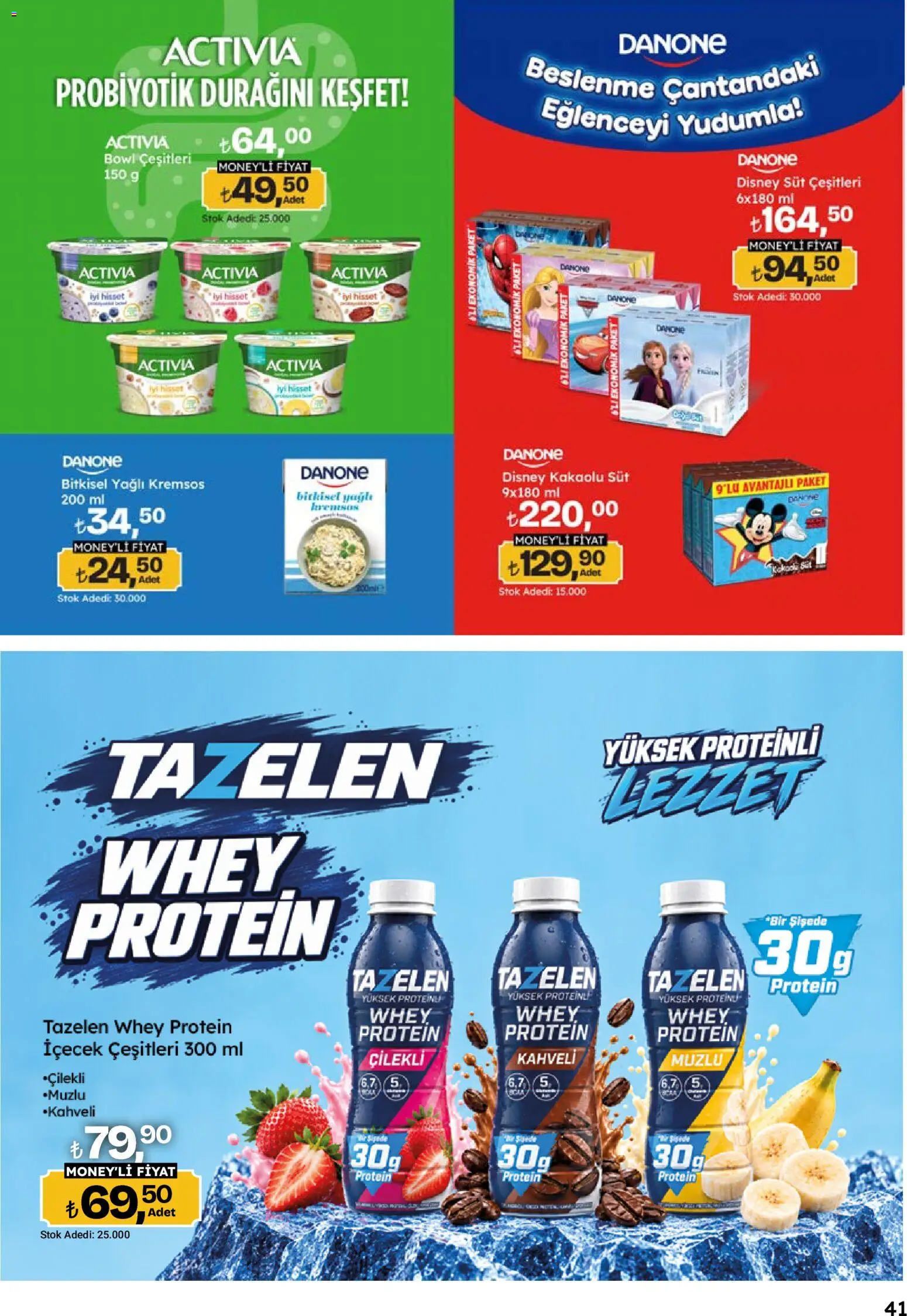 Migros Katalog - 5M Migroskop Dijital - 05 Ekim 2026 tarihinden itibaren geçerlidir | Sayfa: 41 | Ürünler: Süt