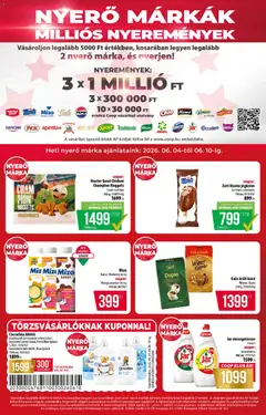 COOP akciós újság - amely érvényes a következő dátumtól: 04.06.2026 | Oldal: 4