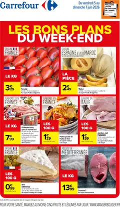 Carrefour - Prévisualisation de Carrefour les bons plans du week-end valide à partir de 05.06.2026