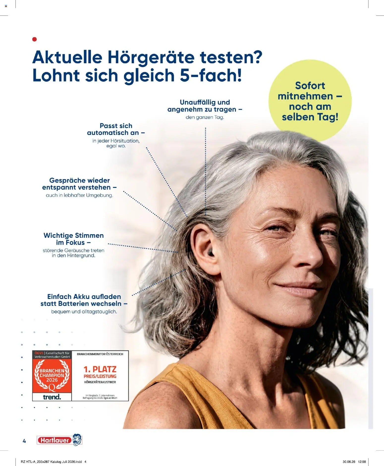 Hartlauer 500 Testhörer:innen gesucht! gültig ab 10.07.2026 | Seite: 4