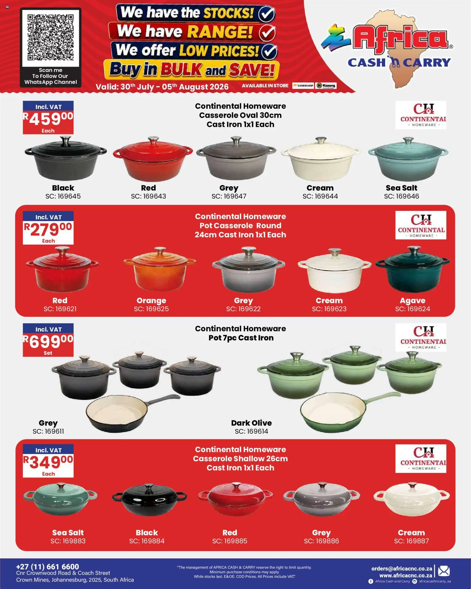 New Africa Cash & Carry catalogue – valid from 30/07/2026 | Page: 46