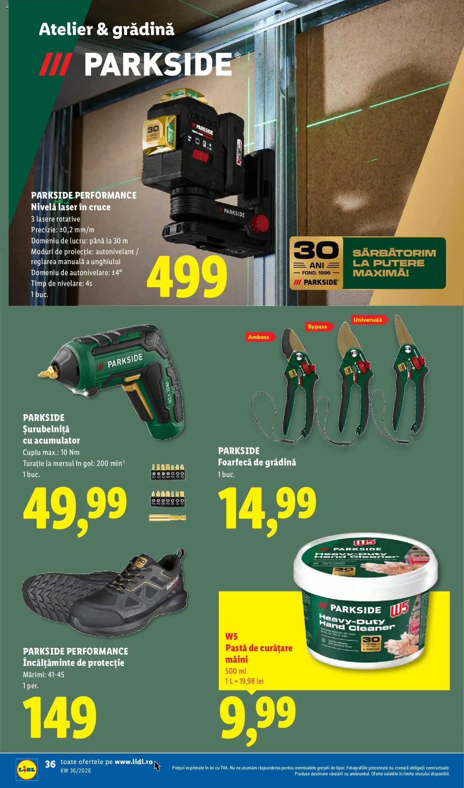 Noul catalog Lidl – valabil de la 31.08.2026 | Pagină: 36