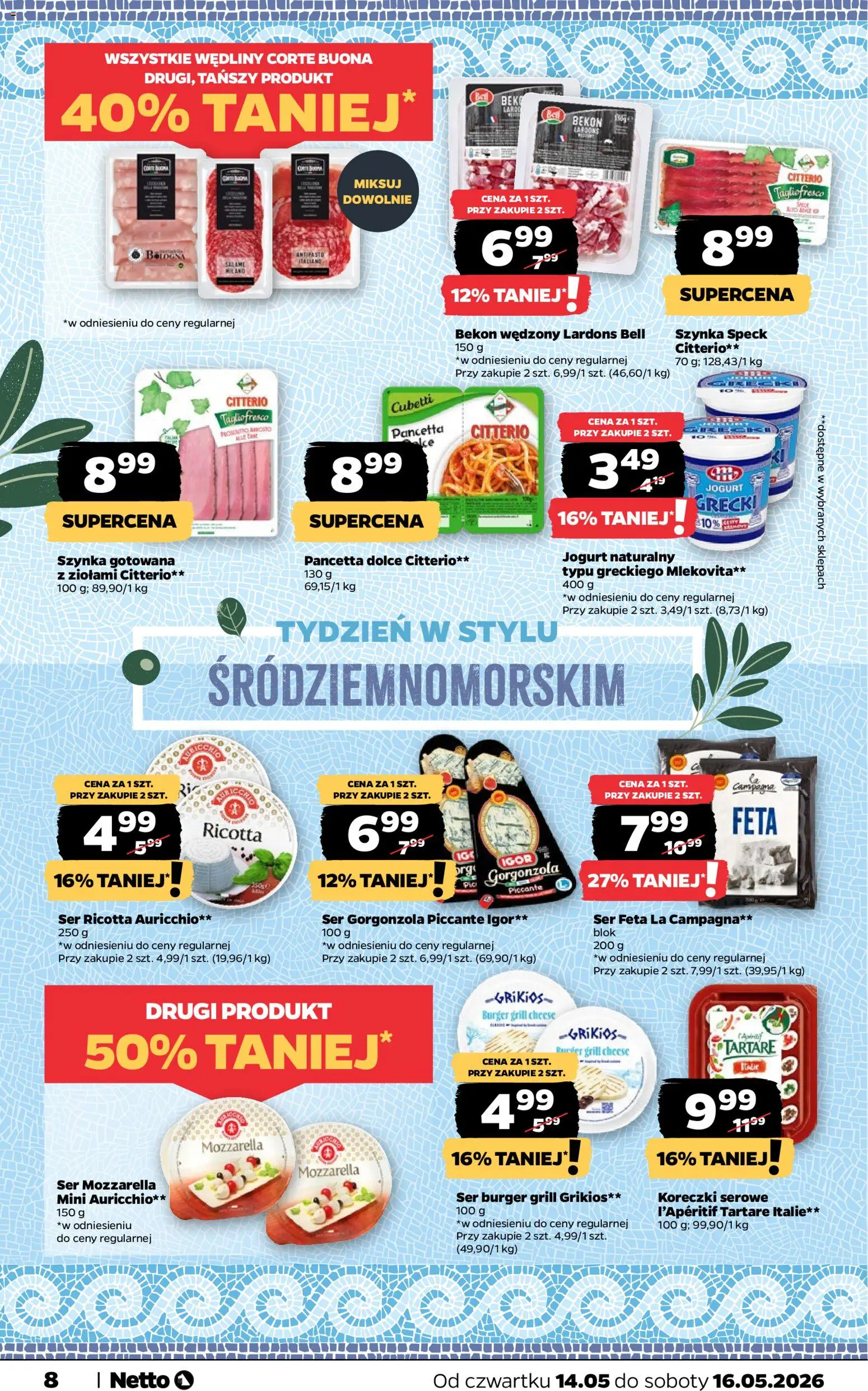 Netto gazetka od czwartku spożywcza od 14.05.2026 | Strona: 8