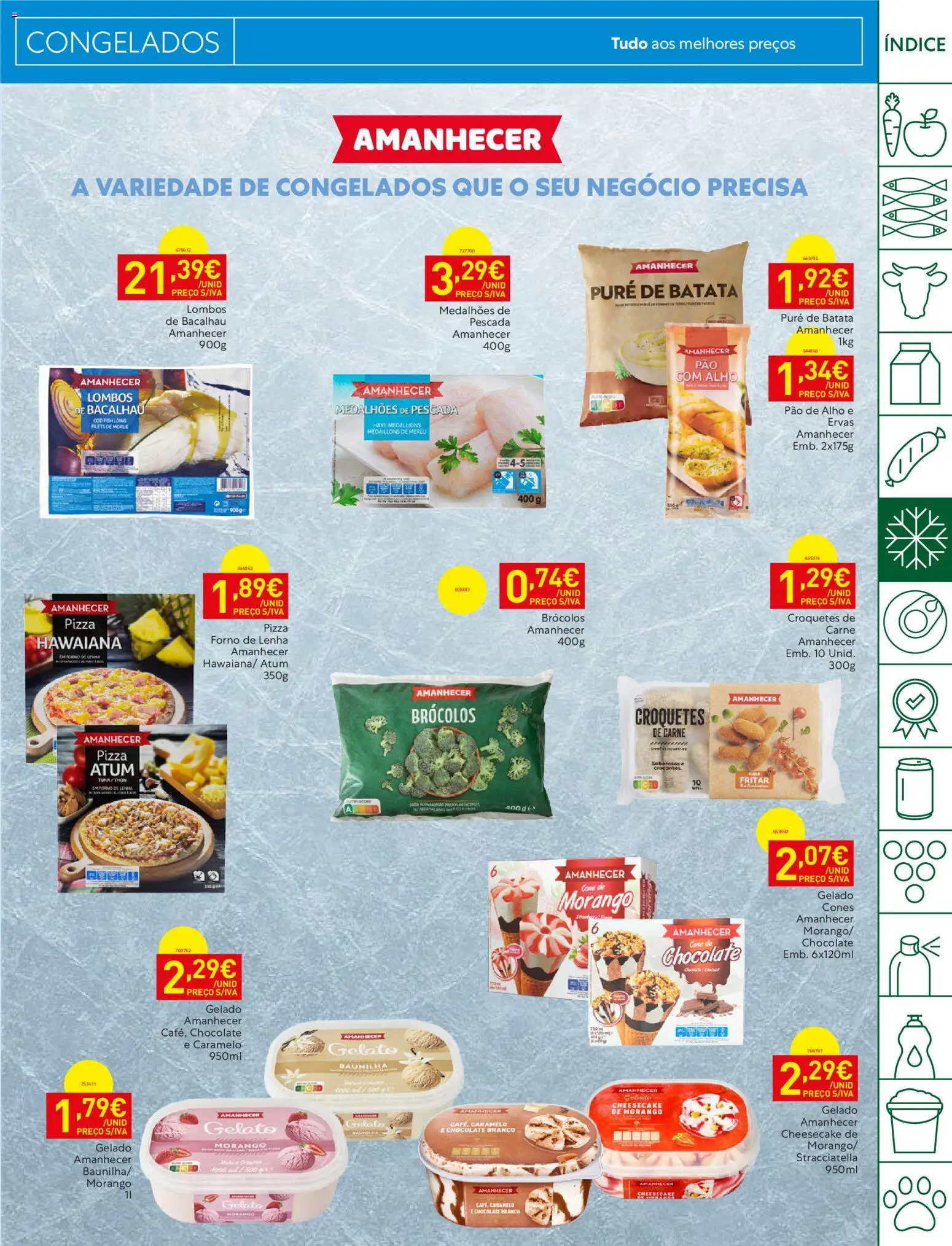 Recheio folheto Madeira │ válido de 07/07/2026 | Página: 13 | Produtos: Pescada, Gelado, Pão, Chocolate