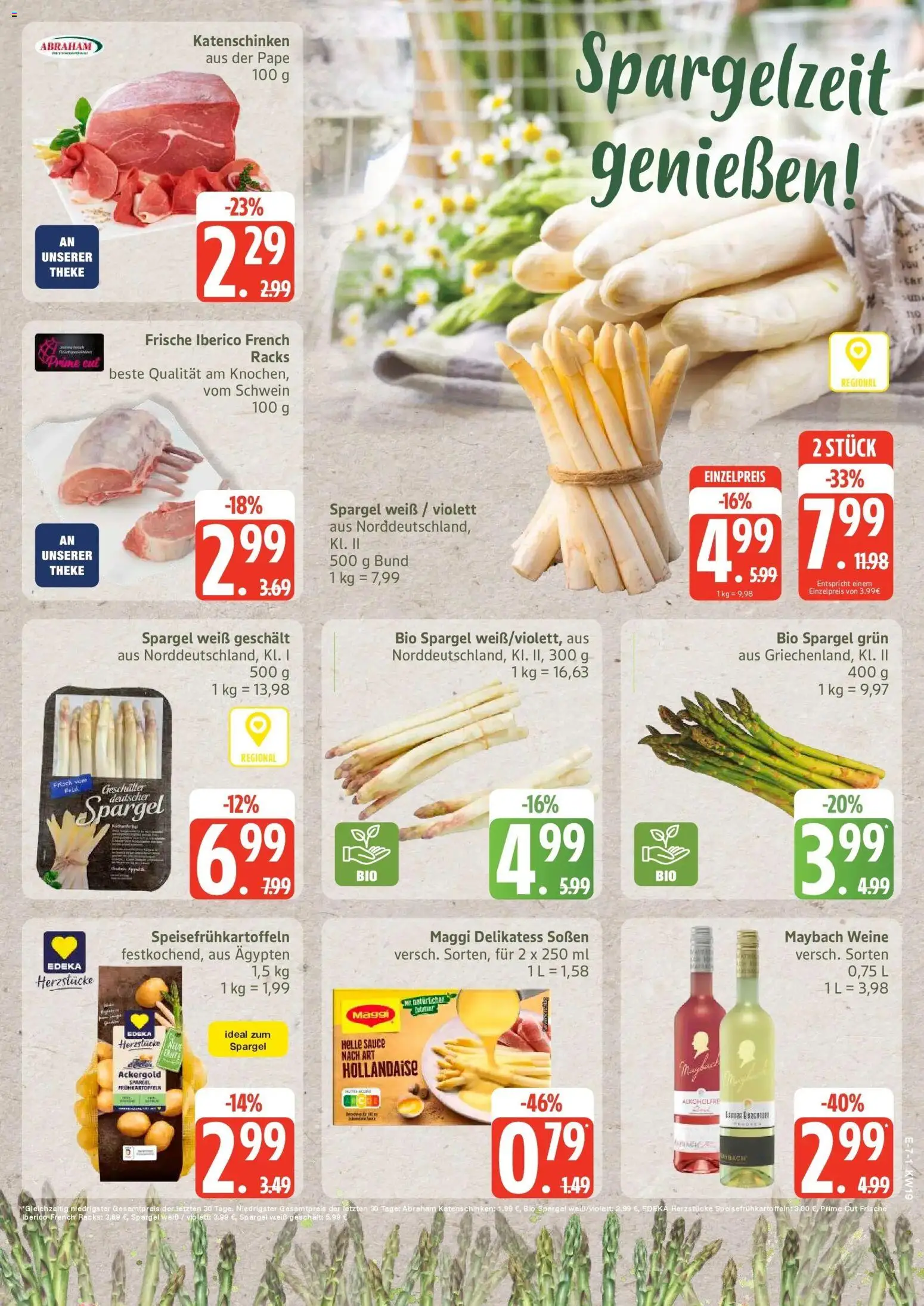Marktkauf Prospekt Hamburg	 – gültig ab 04.05.2026 | Seite: 9 | Produkte: Maggi, Theke, Spargel
